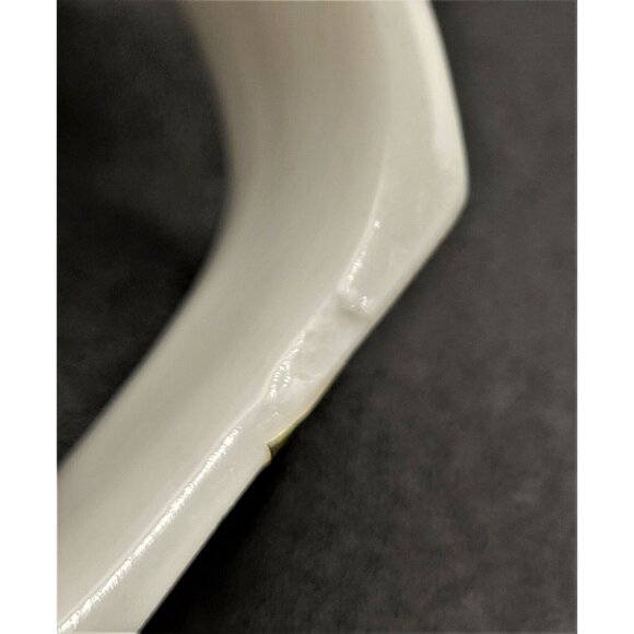 Current Inc Porcelain Napkin Rings Multi-Color Flowers Floral Set of 6 - Picture 7 of 7